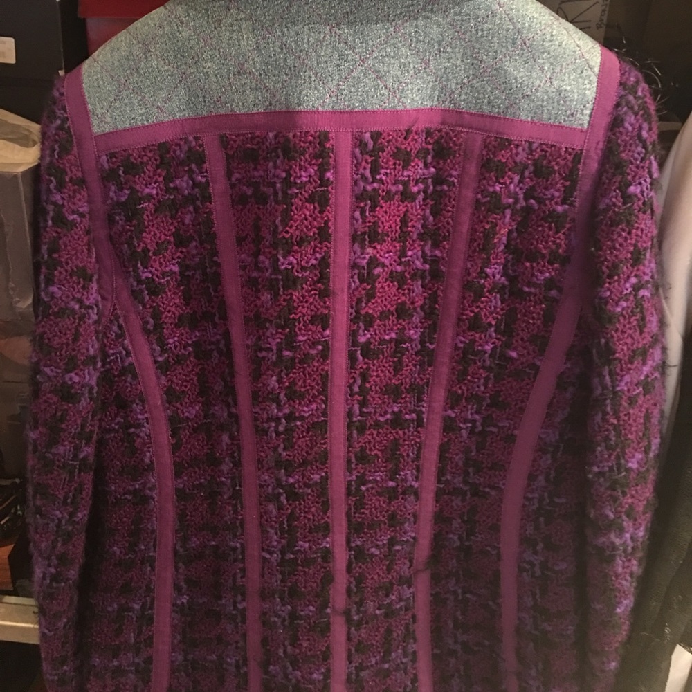 Chanel Jean and Purple Tweed Jacket - Picture 8 of 8