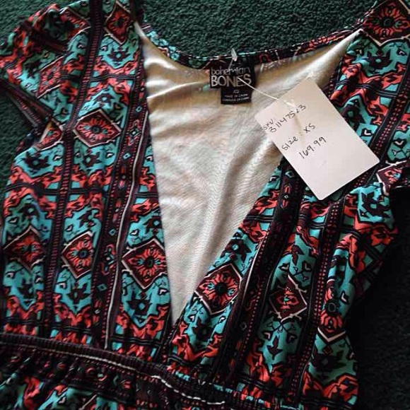 Boho Style Romper NWT - Picture 3 of 3