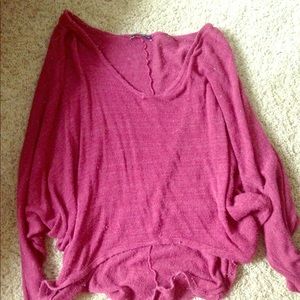 brandy Melville loose long sleeve shirt