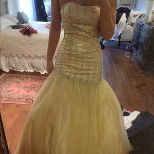 Yellow Prom Dress