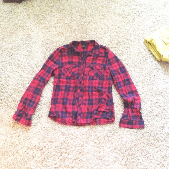 ➕TRDED➕ Oversized flannel