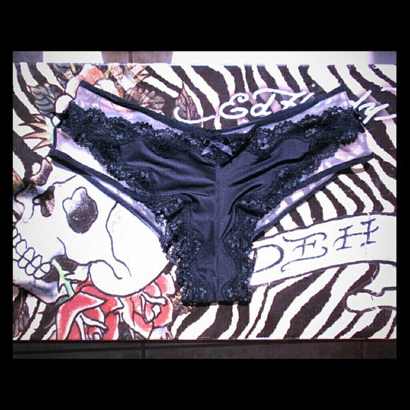 Vs black cheeky panties