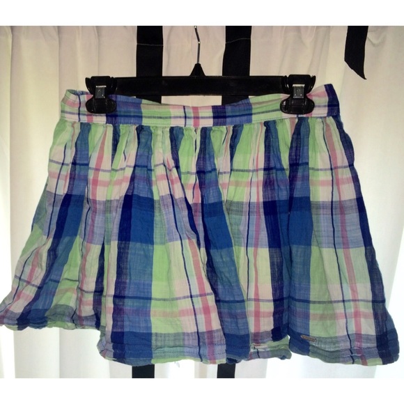 Gilly Hicks plaid skirt