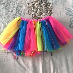 Claire's party tutu! Costume fun!