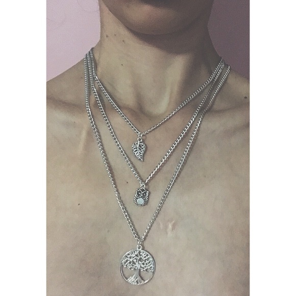 3 layered necklace