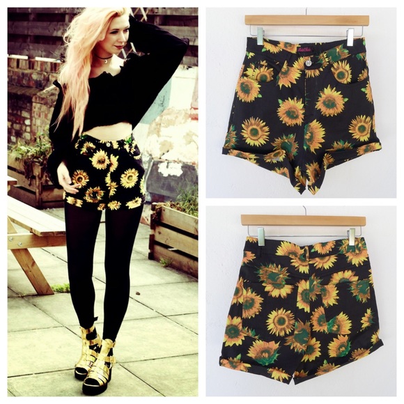 Motel Rocks Other - Motel Rocks Ibu Sunflower shorts