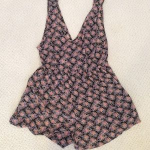 Audrey Floral Romper