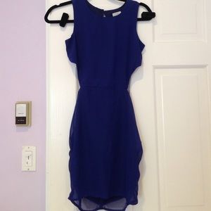 Tobi Royal Blue Backless Dress