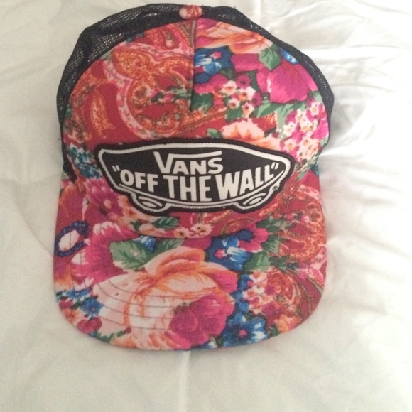 Floral vans hat