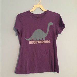 Vegetarian Dinosaur Shirt