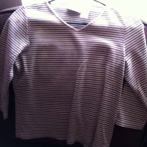 liz claiborne 3/4 sleeve shirt
