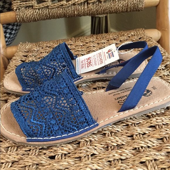Nice blue sandals by Skechers - Picture 2 of 4