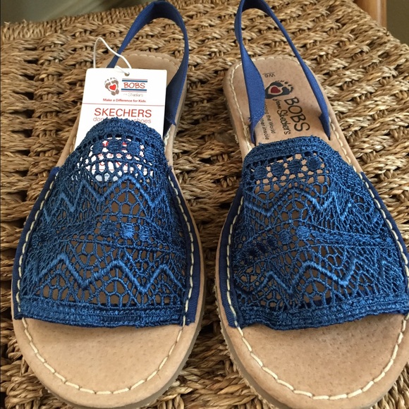 Nice blue sandals by Skechers - Picture 4 of 4