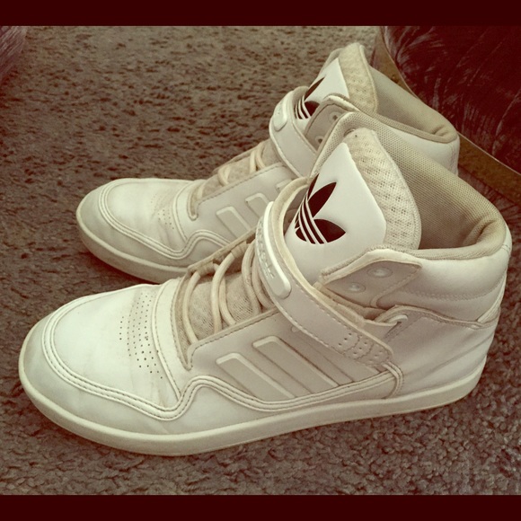 Black and White Adidas