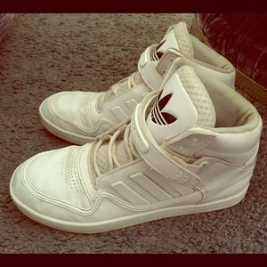 Black and White Adidas