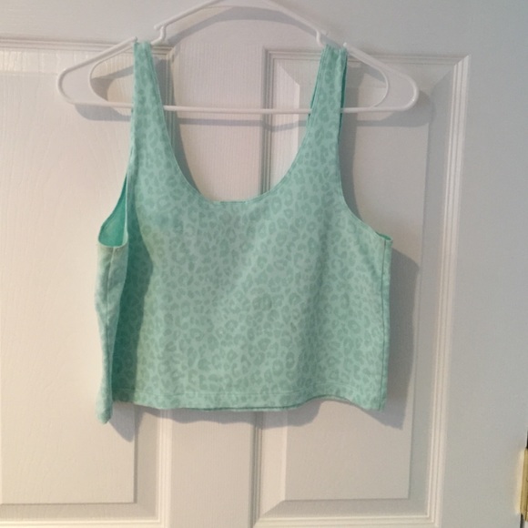 Blue crop top - Picture 2 of 2