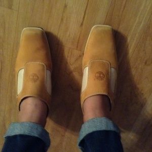 Timberland slip on wedges