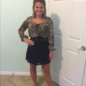 Short Leopard dress