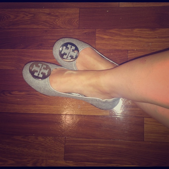 Tory Burch Shoes - Reva-flannel Tory burch flats