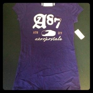 Dark Blue Girls Shirt