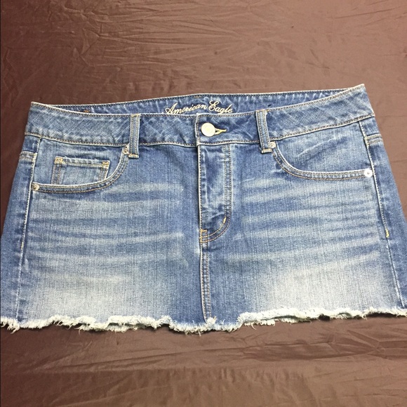 American eagle denim skirt