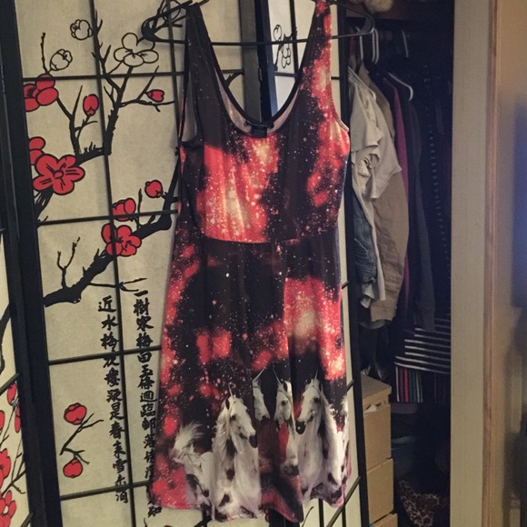 Unicorn skater dress