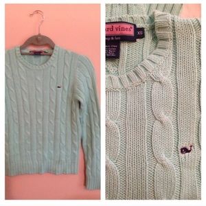 Vineyard vines cable sweater