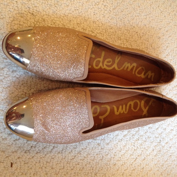 sam edelman glitter loafers