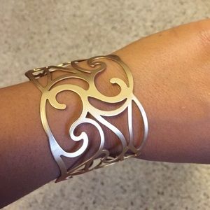 Gold bangle costume jewelry