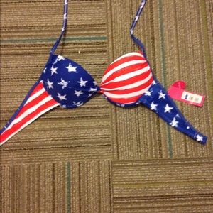 American flag bathing suit