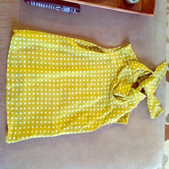 Jcrew tie top!