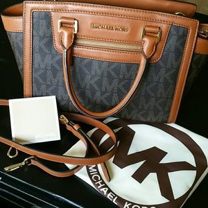 Michael Kors logo handbag