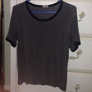 brandy melvile striped tee