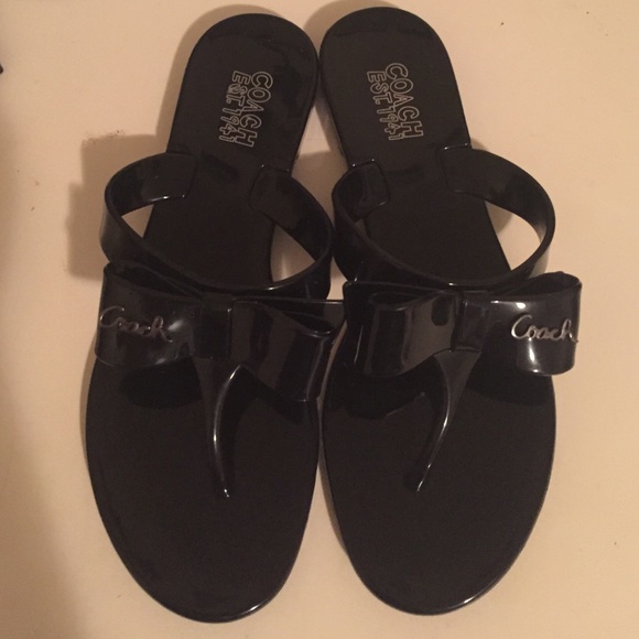 Coach Jelly Sandals