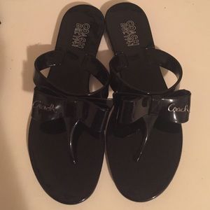 Coach Jelly Sandals
