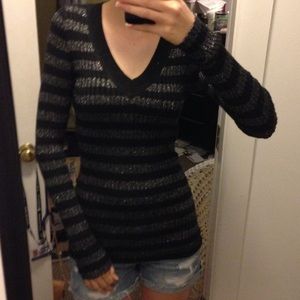 Striped sparkley sweater