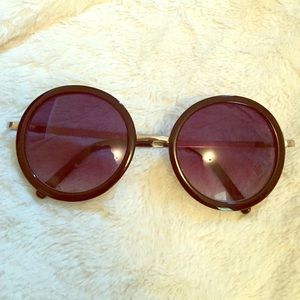 Circle sun glasses