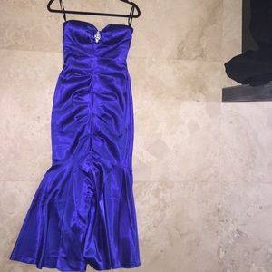 Macy's Night Blue Gown