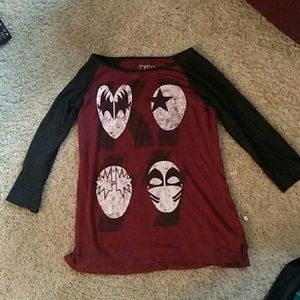 KISS band shirt