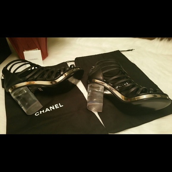 NEW Chanel Black Short Boots - Picture 4 of 4