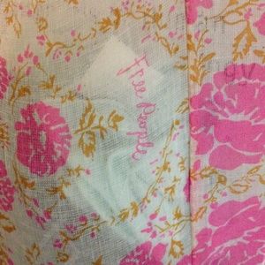 Free people cloth bag