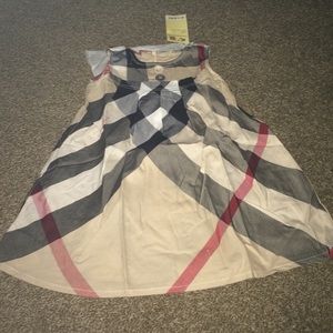 Baby girl burberry dress