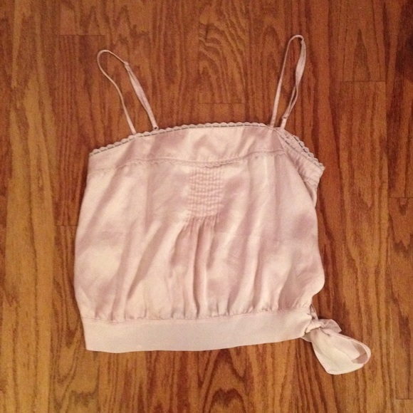 Gap silk blush cami