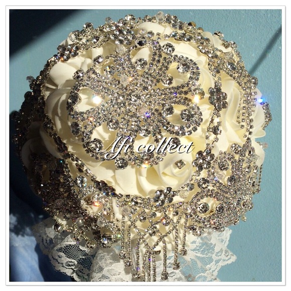 Rhinestone bouquet