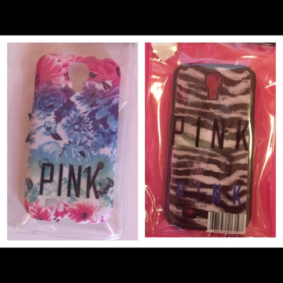 GalaxyS4 Victoria Secret Pink flower & zebra Case