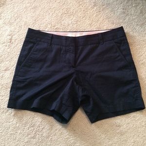 Navy shorts