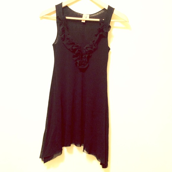 Sweet Pea 🌿 by Stacy Frati Black Long Tank