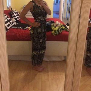 Lilka elephant print jumpsuit