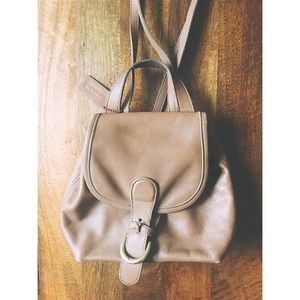 Coach Small Leather Backpack