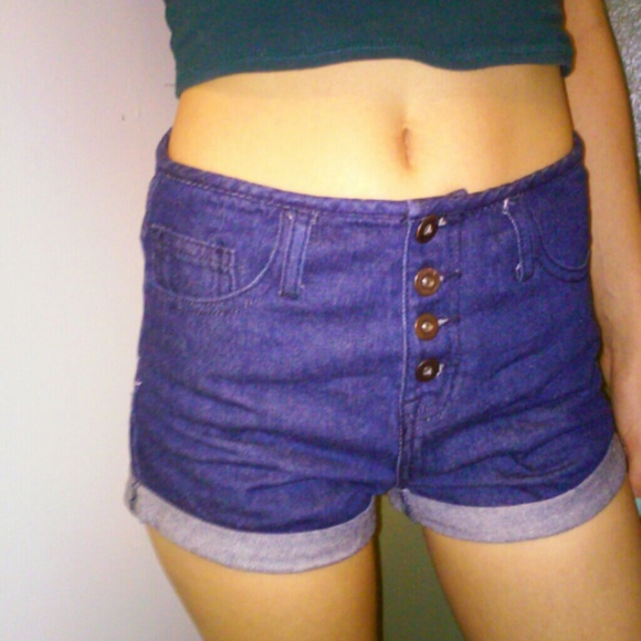 High waisted shorts!!